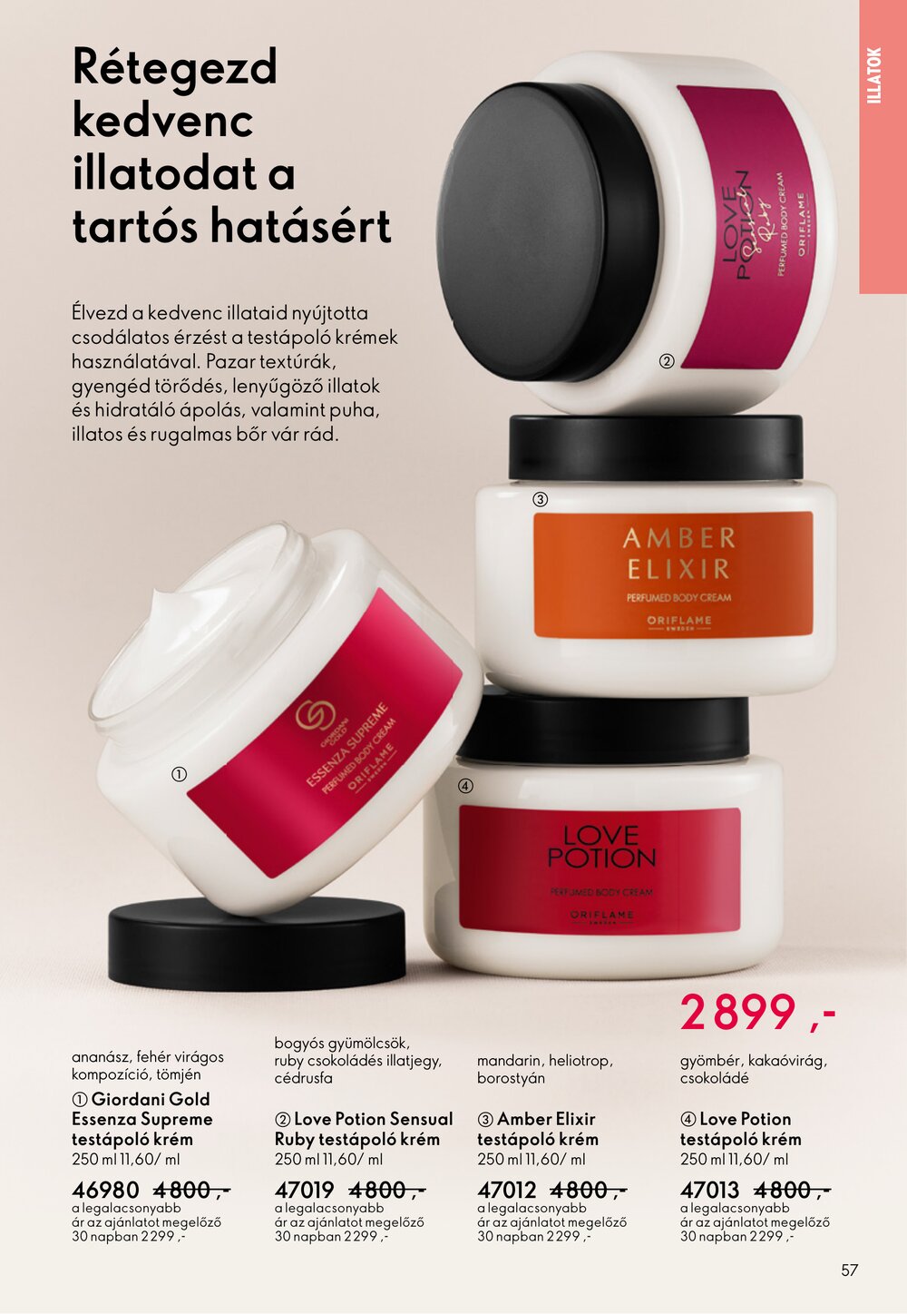 Oriflame akciós újság 2026.01.21-től - 57. oldal.