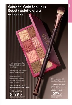 Oriflame akciós újság 2026.01.21-től - 63. oldal.