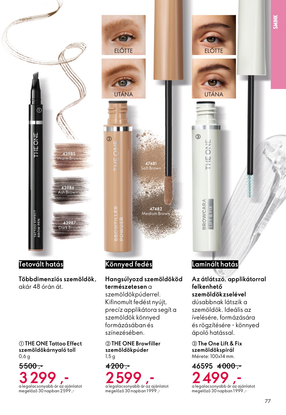 Oriflame akciós újság 2026.01.21-től - 77. oldal.