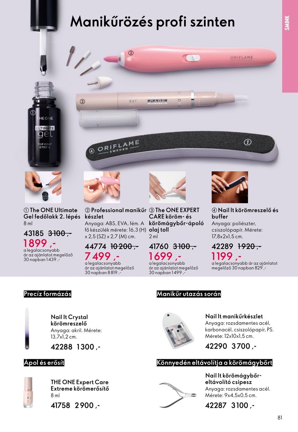 Oriflame akciós újság 2026.01.21-től - 81. oldal.