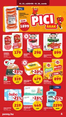 Penny Market akciós újság 2026.01.22-től - 10. oldal.