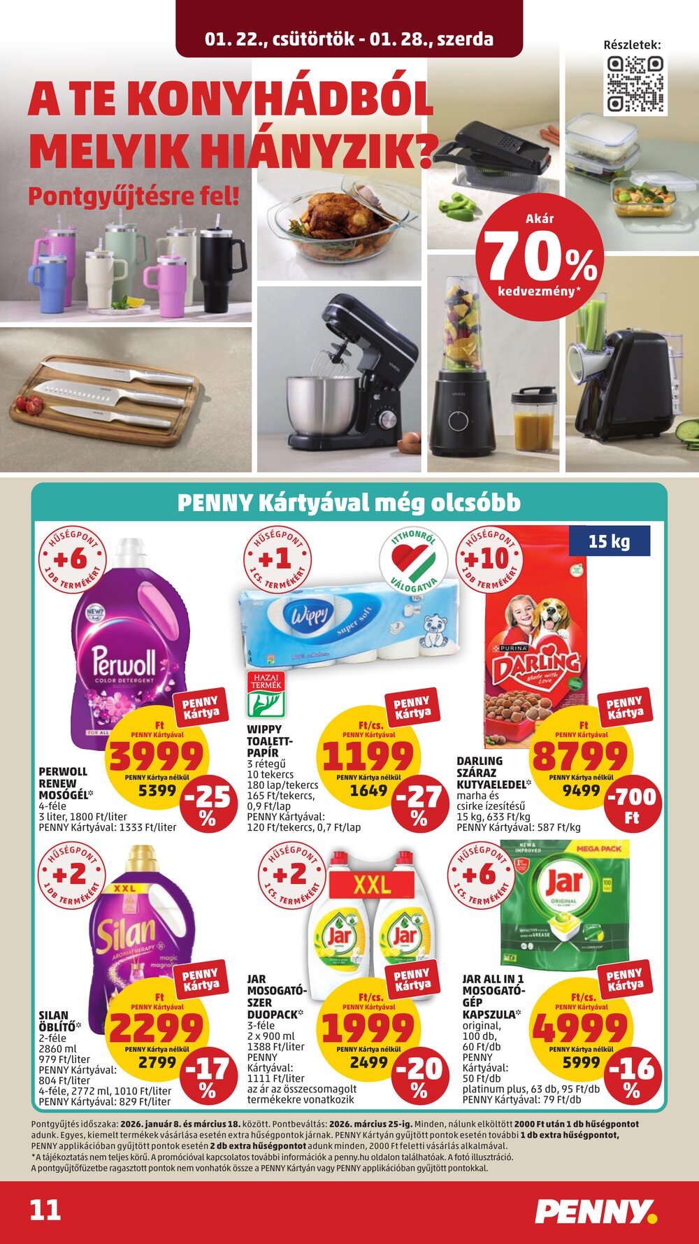 Penny Market akciós újság 2026.01.22-től - 15. oldal.