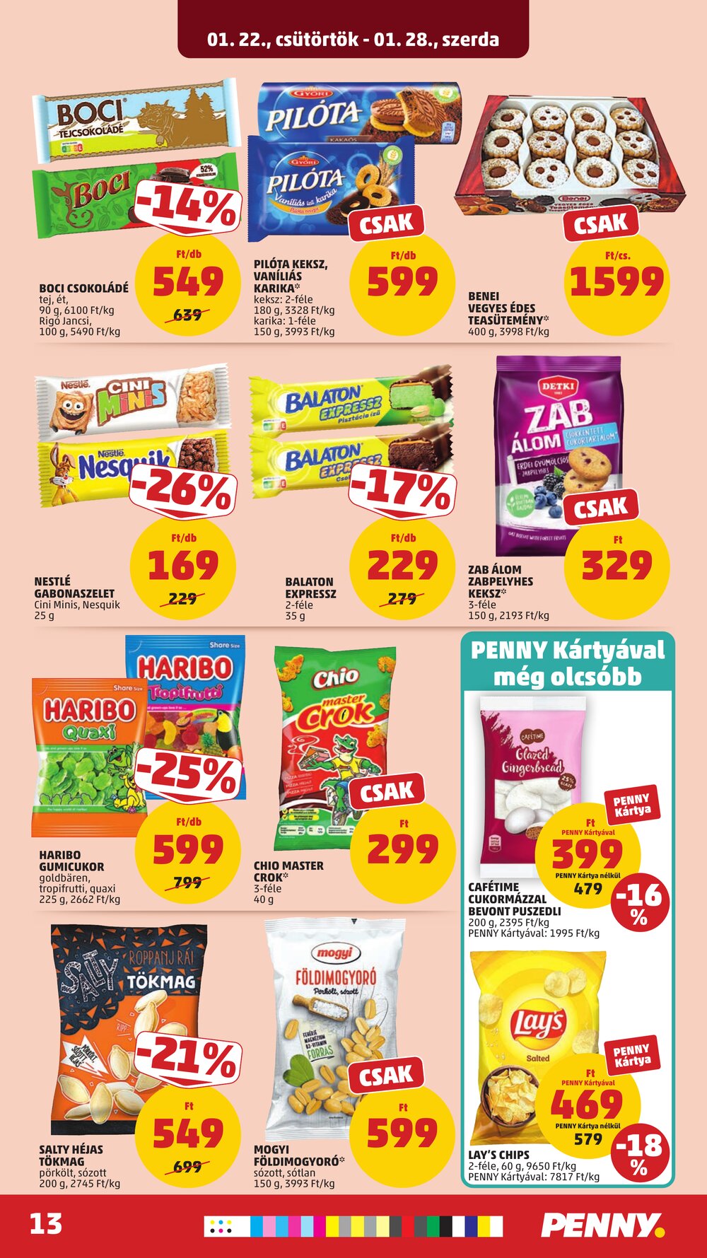 Penny Market akciós újság 2026.01.22-től - 17. oldal.