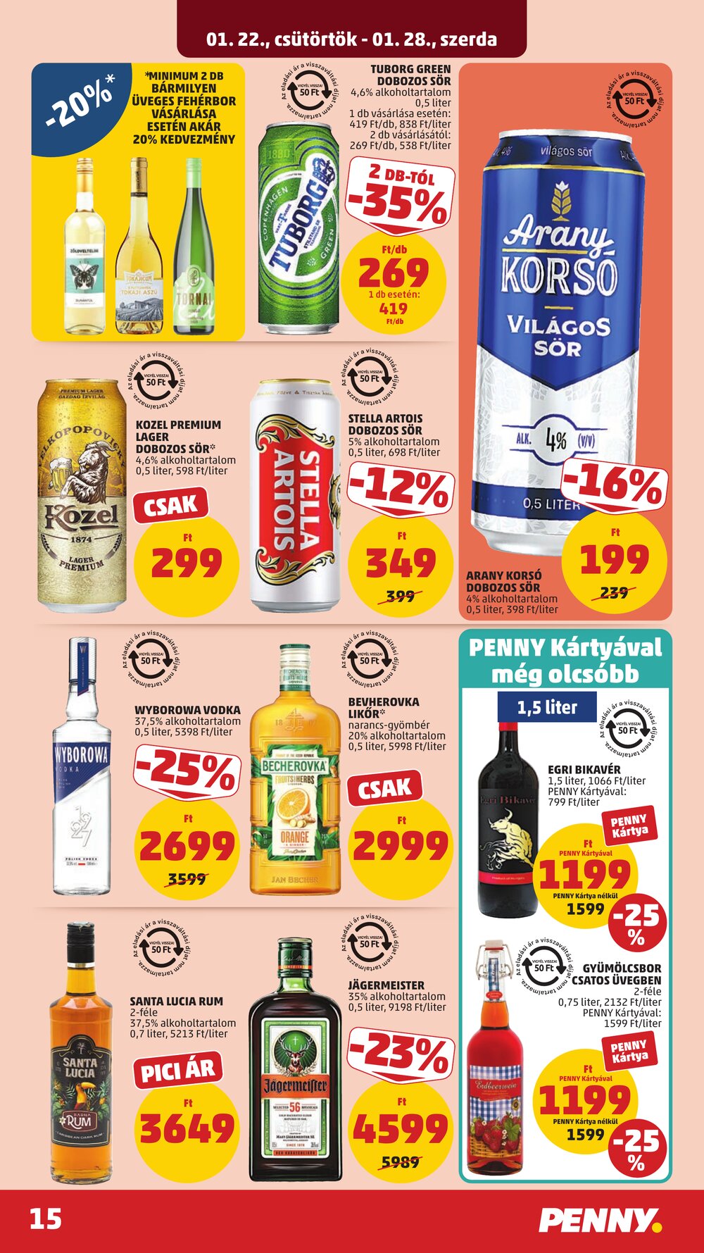 Penny Market akciós újság 2026.01.22-től - 19. oldal.