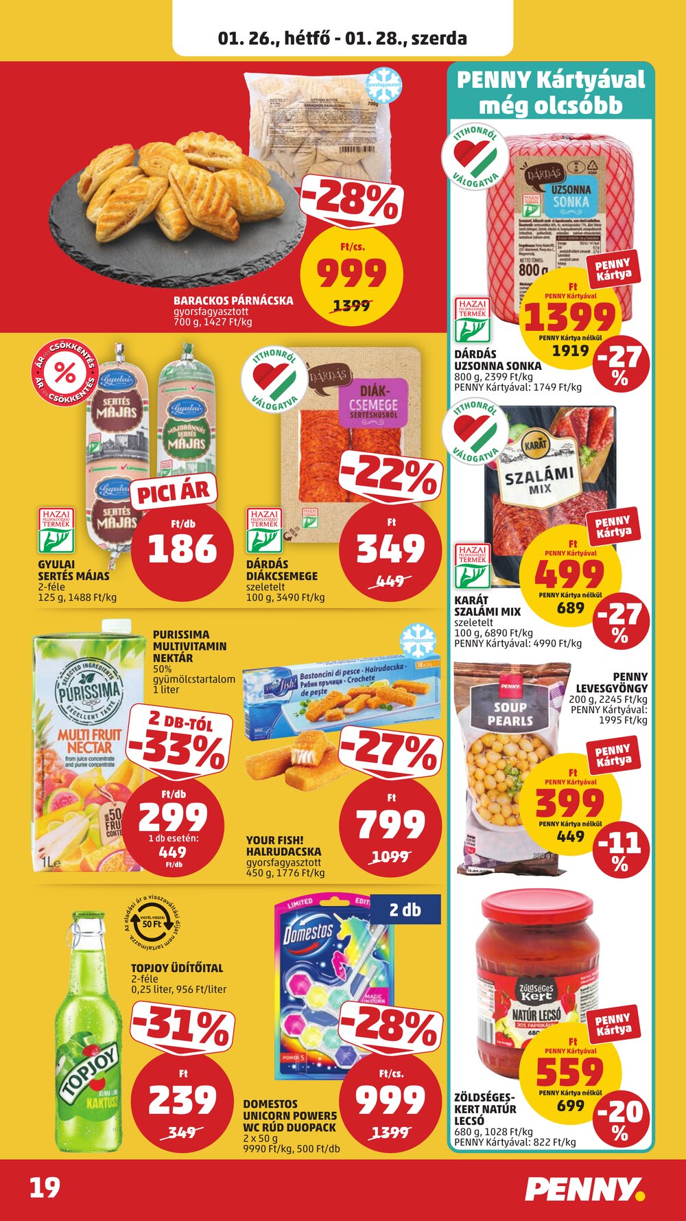 Penny Market akciós újság 2026.01.22-től - 23. oldal.