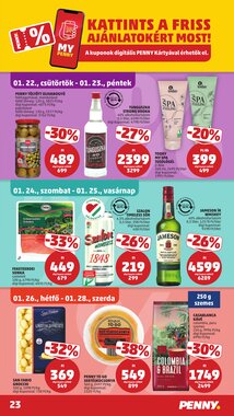 Penny Market akciós újság 2026.01.22-től - 27. oldal.