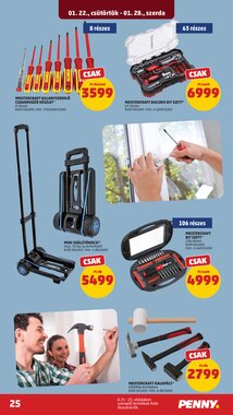 Penny Market akciós újság 2026.01.22-től - 29. oldal.