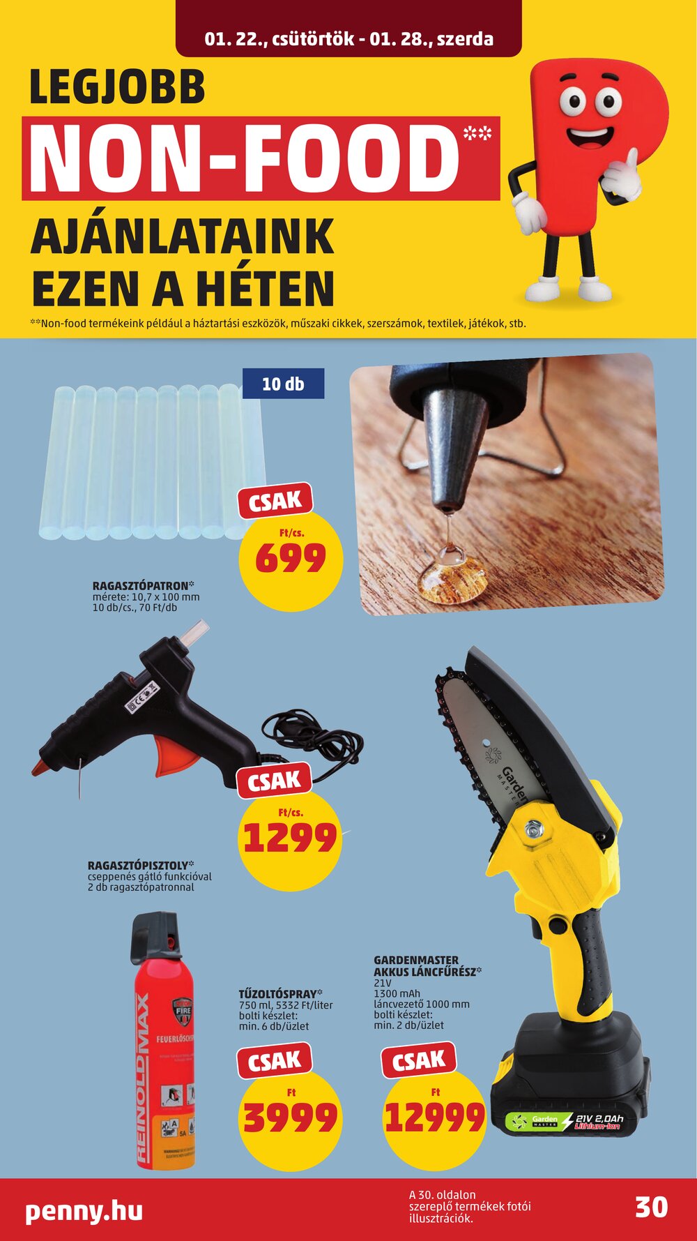 Penny Market akciós újság 2026.01.22-től - 34. oldal.