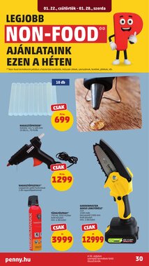 Penny Market akciós újság 2026.01.22-től - 34. oldal.