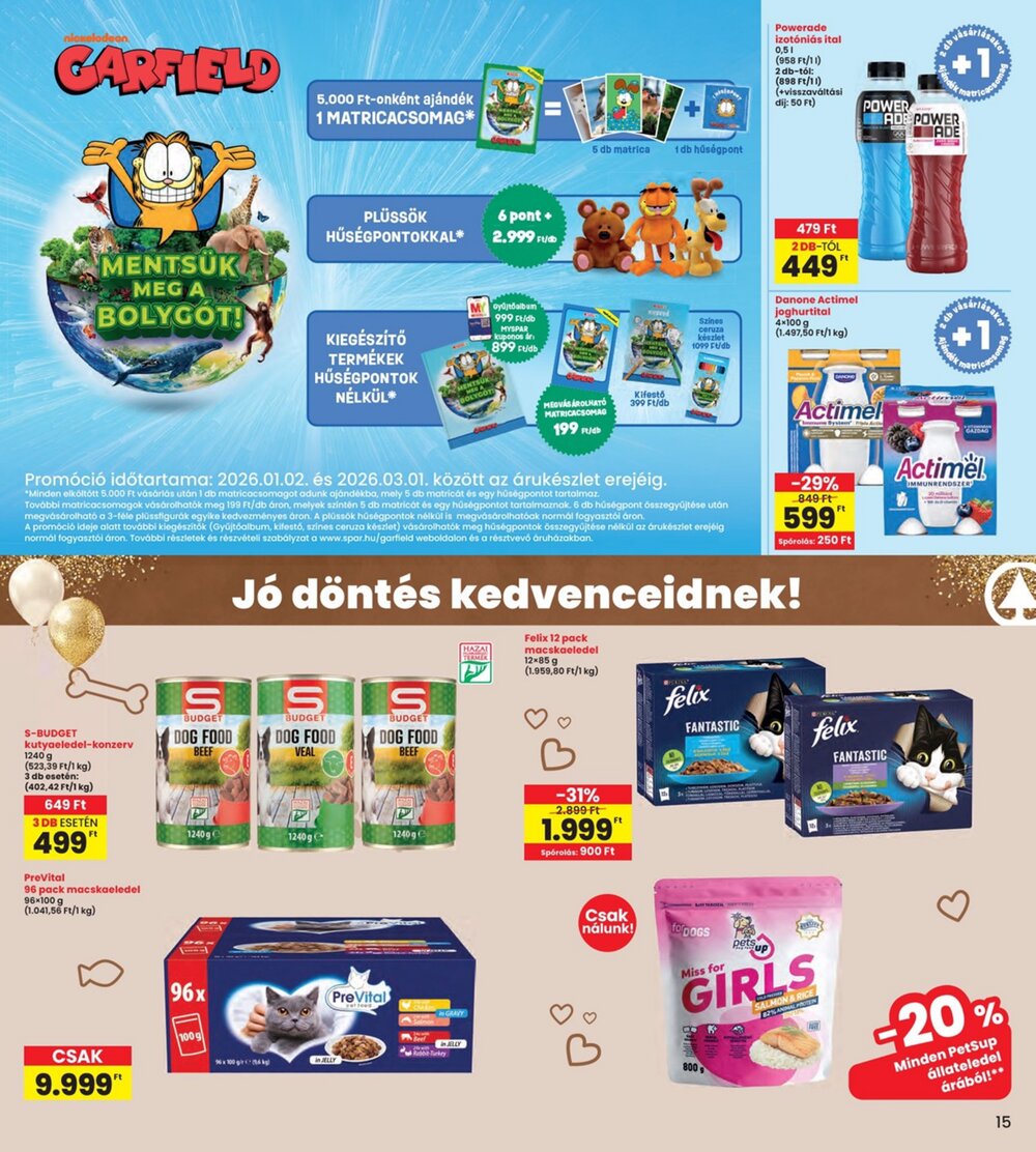Interspar akciós újság 2026.01.22-től - 15. oldal.