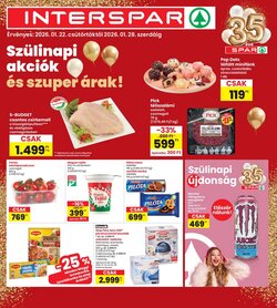 Interspar akciós újság 2026.01.22-től
