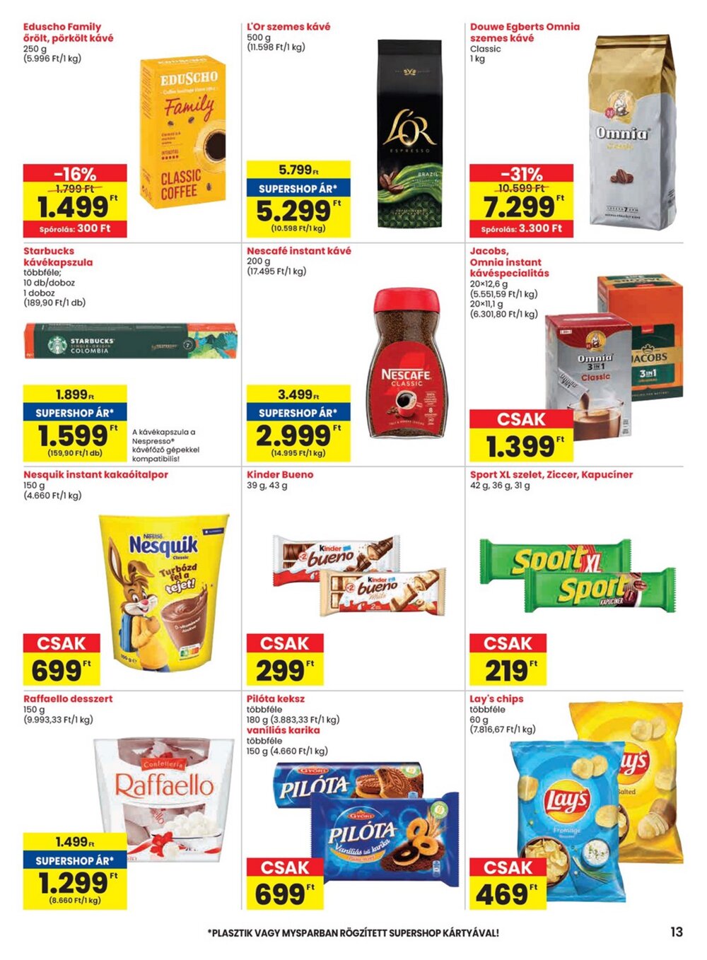 Spar akciós újság 2026.01.22-től - 13. oldal.