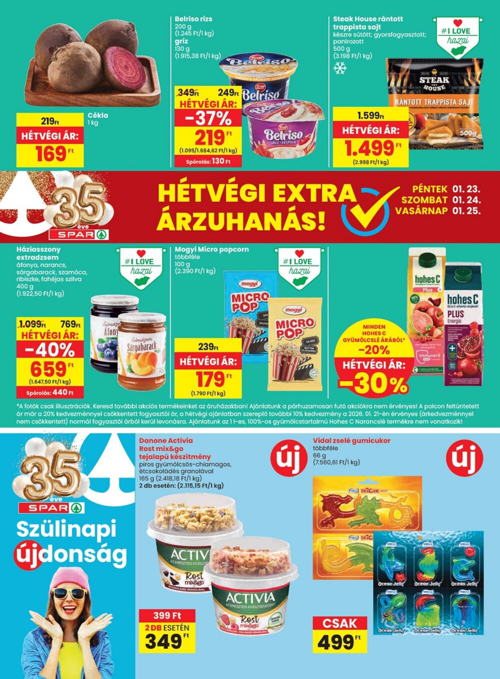 Spar akciós újság 2026.01.22-től - 20. oldal.