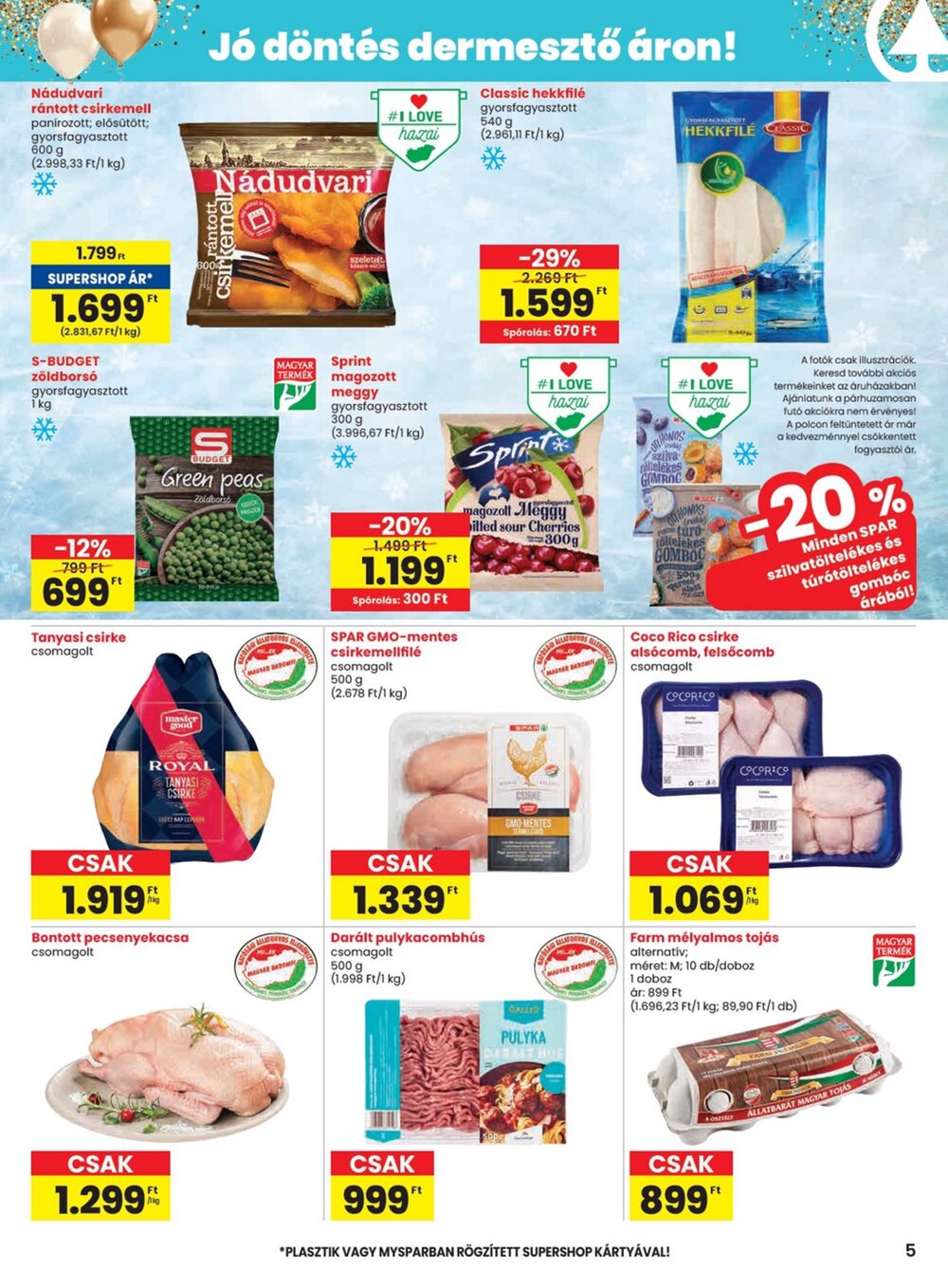 Spar akciós újság 2026.01.22-től - 5. oldal.
