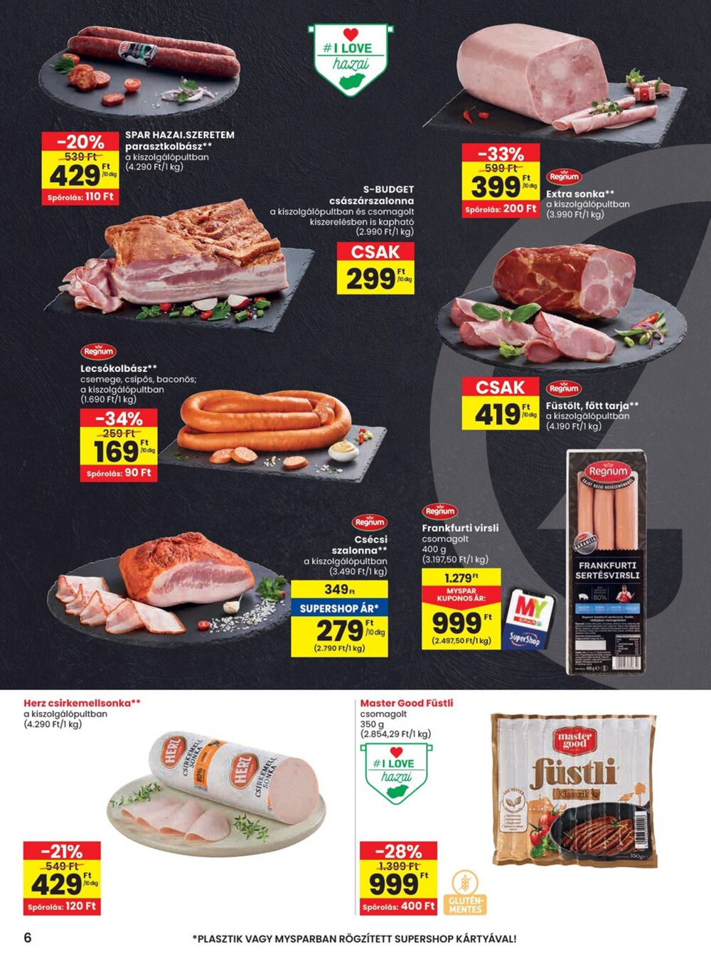 Spar akciós újság 2026.01.22-től - 6. oldal.