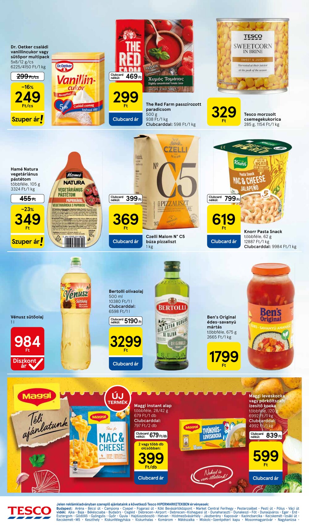 Tesco akciós újság 2026.01.22-től - 16. oldal.