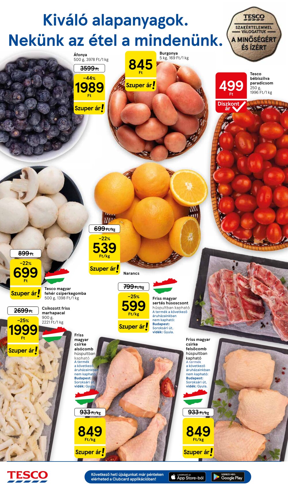 Tesco akciós újság 2026.01.22-től - 2. oldal.