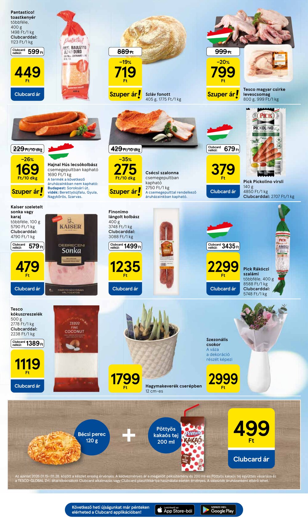 Tesco akciós újság 2026.01.22-től - 3. oldal.