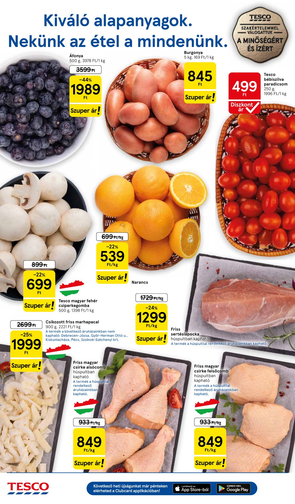 Tesco akciós újság 2026.01.22-től - 2. oldal.