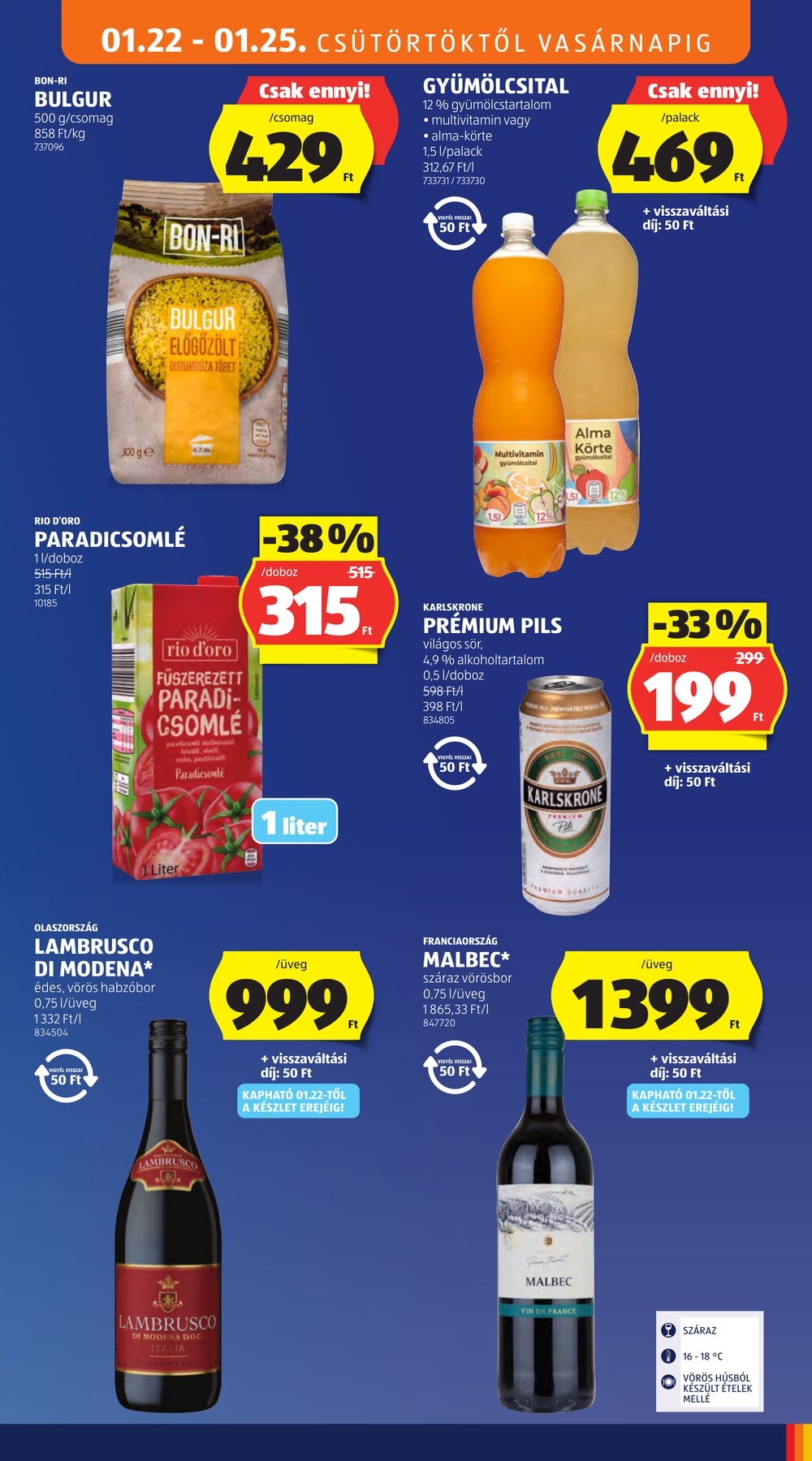 Aldi akciós újság 2026.01.22-től - 13. oldal.