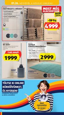 Aldi akciós újság 2026.01.22-től - 42. oldal.