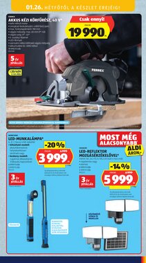 Aldi akciós újság 2026.01.22-től - 45. oldal.