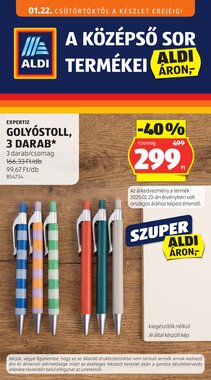 Aldi akciós újság 2026.01.22-től