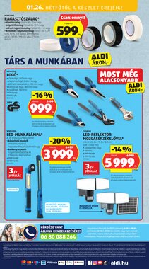 Aldi akciós újság 2026.01.22-től - 20. oldal.