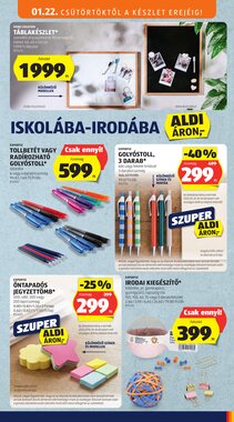 Aldi akciós újság 2026.01.22-től - 3. oldal.