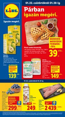 Lidl akciós újság 2026.01.22-től