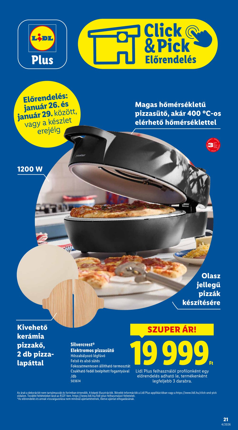 Lidl akciós újság 2026.01.22-től - 21. oldal.