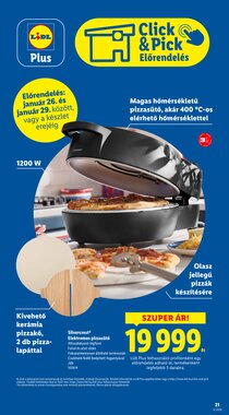 Lidl akciós újság 2026.01.22-től - 21. oldal.