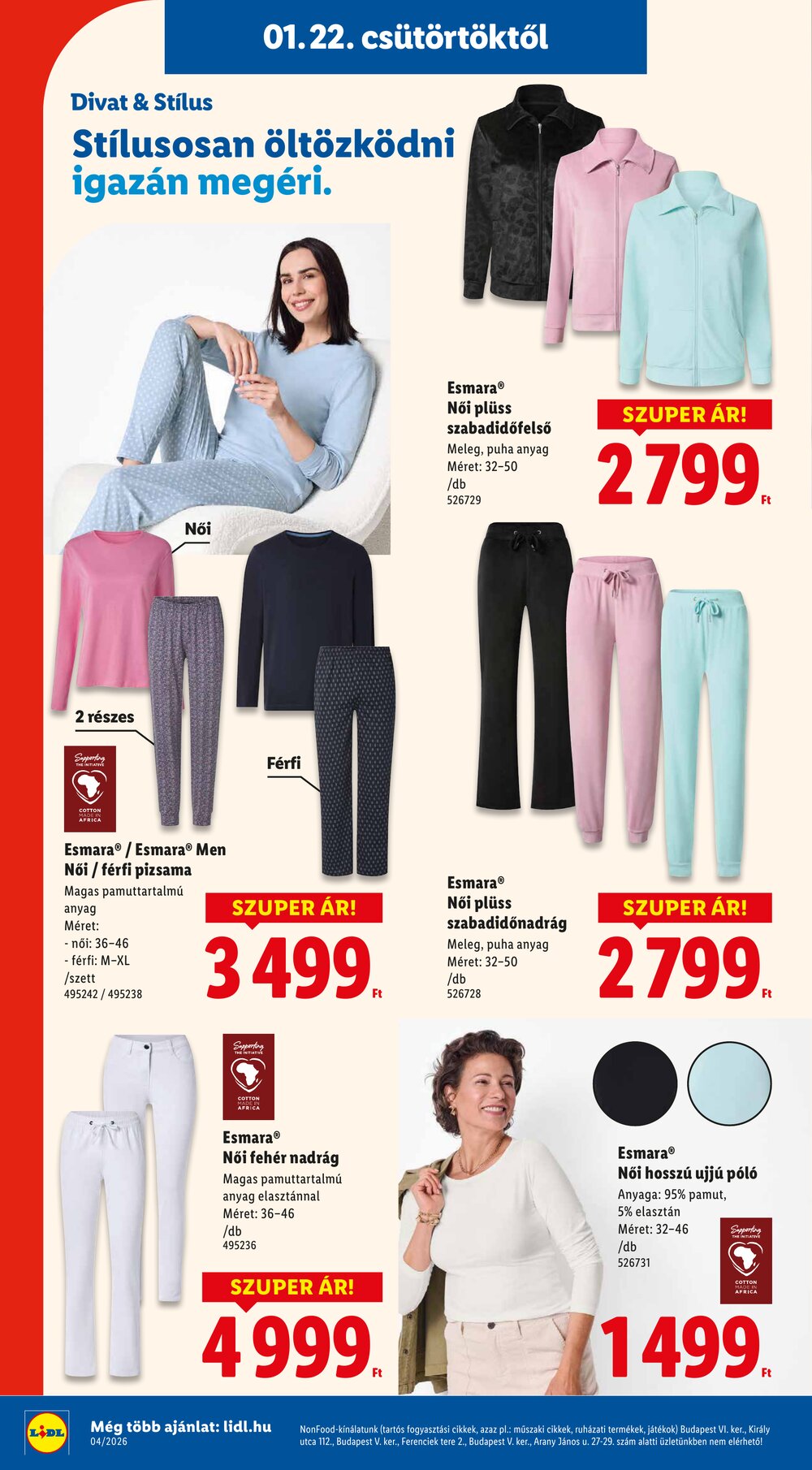 Lidl akciós újság 2026.01.22-től - 30. oldal.