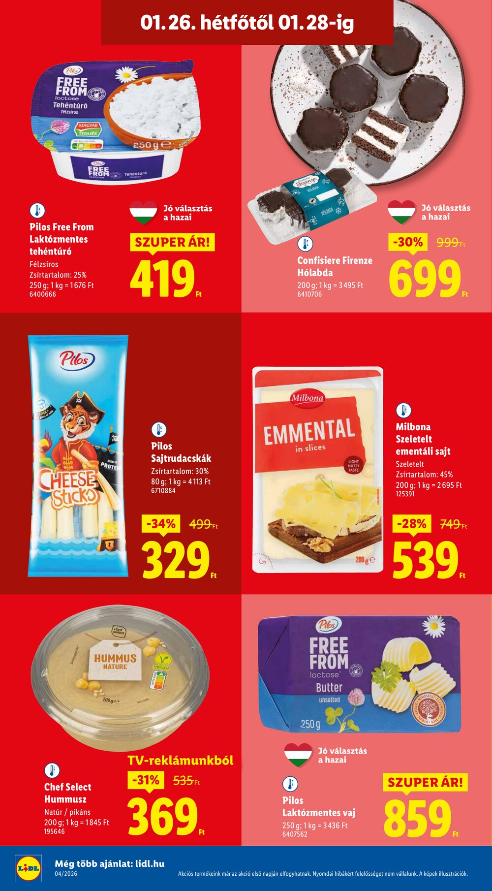 Lidl akciós újság 2026.01.22-től - 50. oldal.