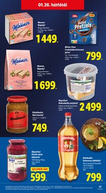 Lidl akciós újság 2026.01.22-től - 57. oldal.