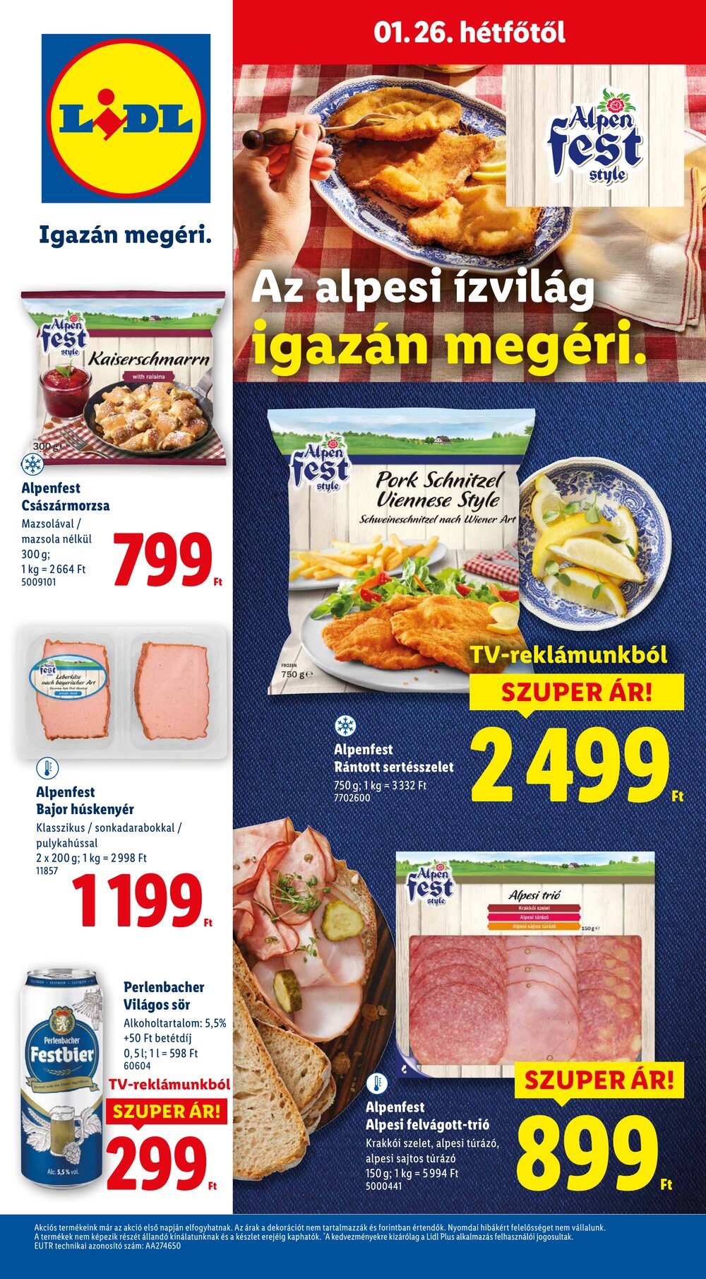 Lidl akciós újság 2026.01.22-től - 58. oldal.