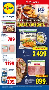 Lidl akciós újság 2026.01.22-től - 58. oldal.