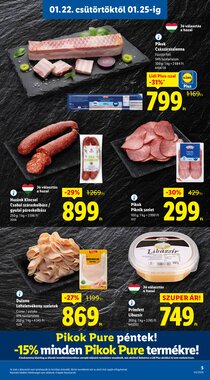 Lidl akciós újság 2026.01.22-től - 5. oldal.
