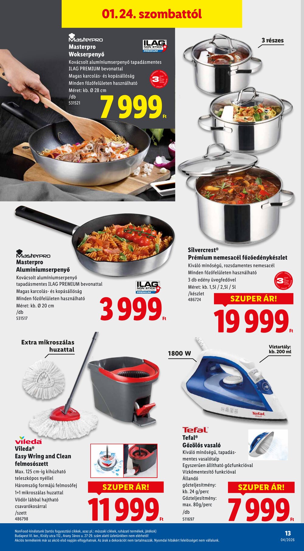 Lidl akciós újság 2026.01.22-től - 13. oldal.