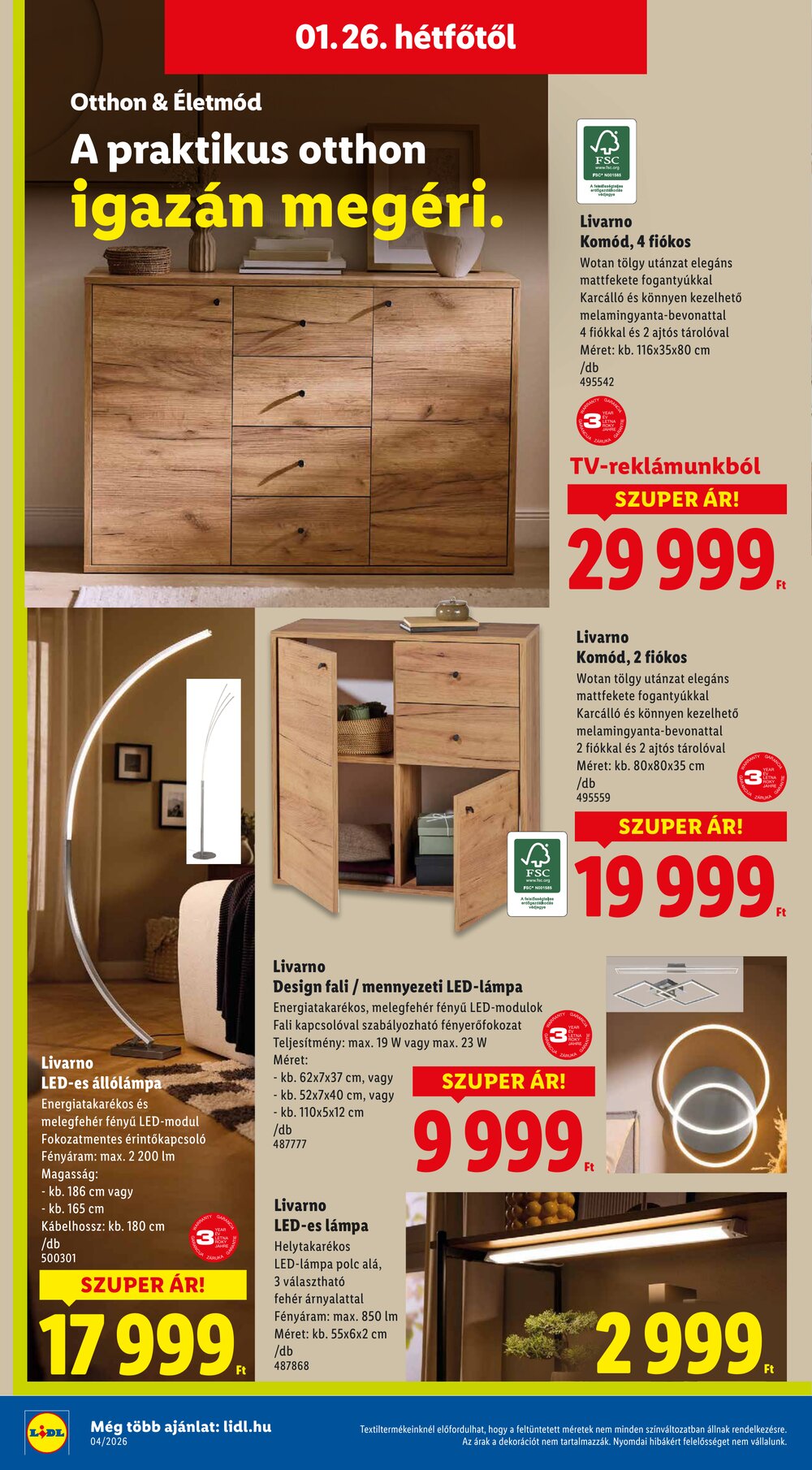 Lidl akciós újság 2026.01.22-től - 14. oldal.