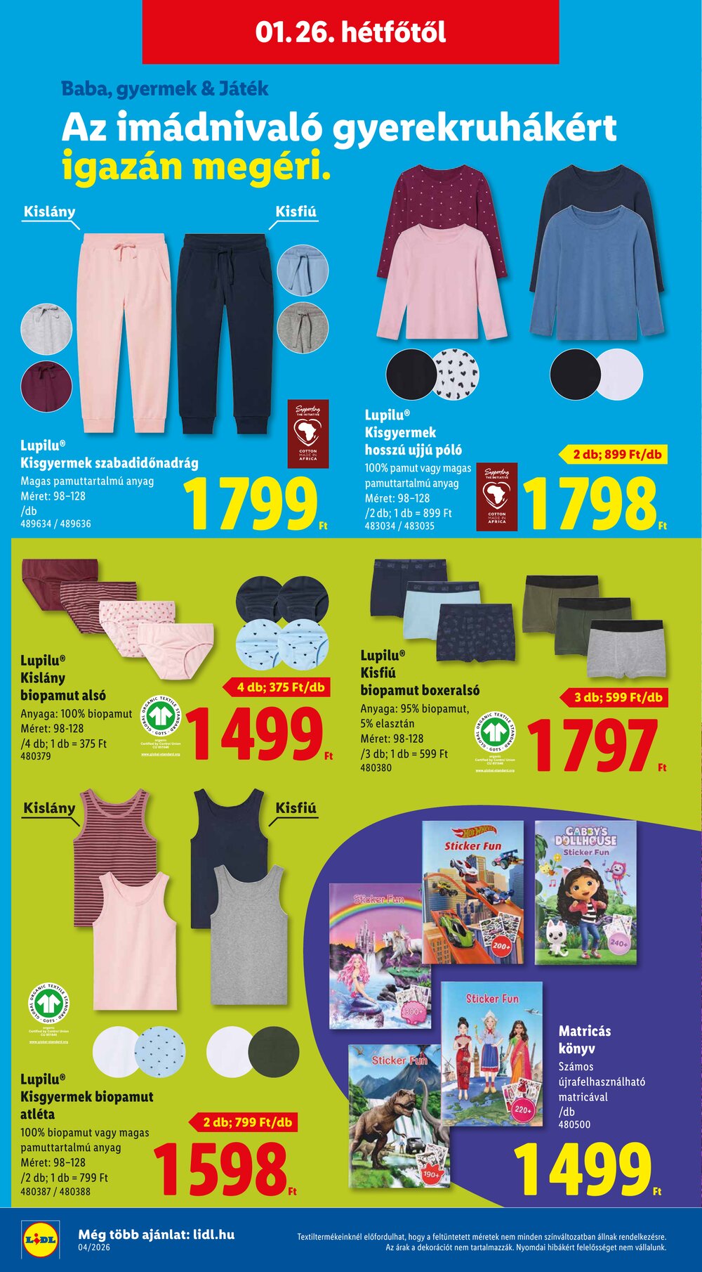 Lidl akciós újság 2026.01.22-től - 18. oldal.