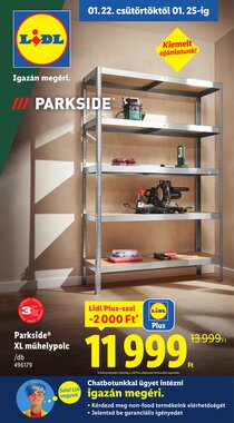 Lidl akciós újság 2026.01.22-től