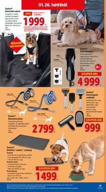 Lidl akciós újság 2026.01.22-től - 21. oldal.