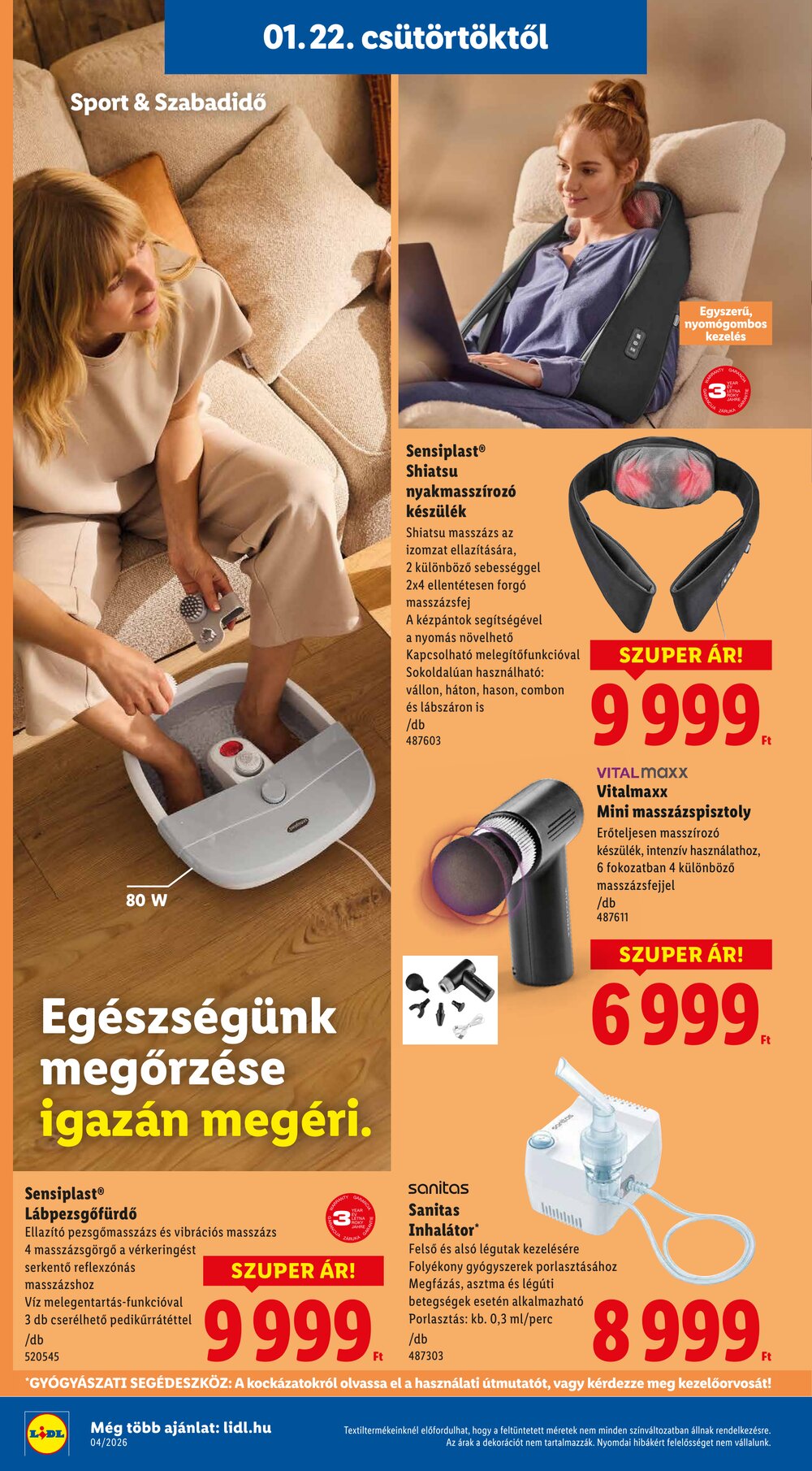 Lidl akciós újság 2026.01.22-től - 8. oldal.