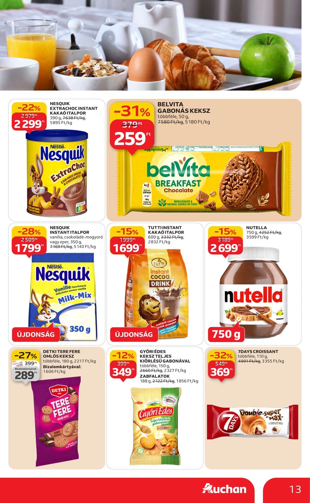 Auchan akciós újság 2026.01.22-től - 13. oldal.