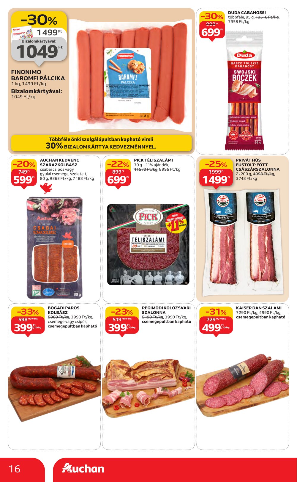 Auchan akciós újság 2026.01.22-től - 16. oldal.
