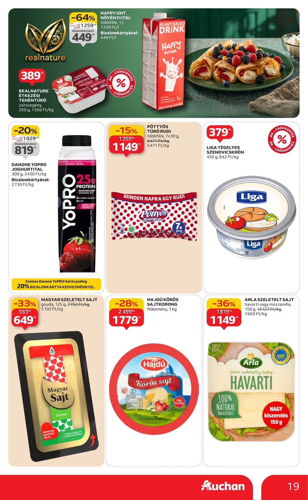 Auchan akciós újság 2026.01.22-től - 19. oldal.