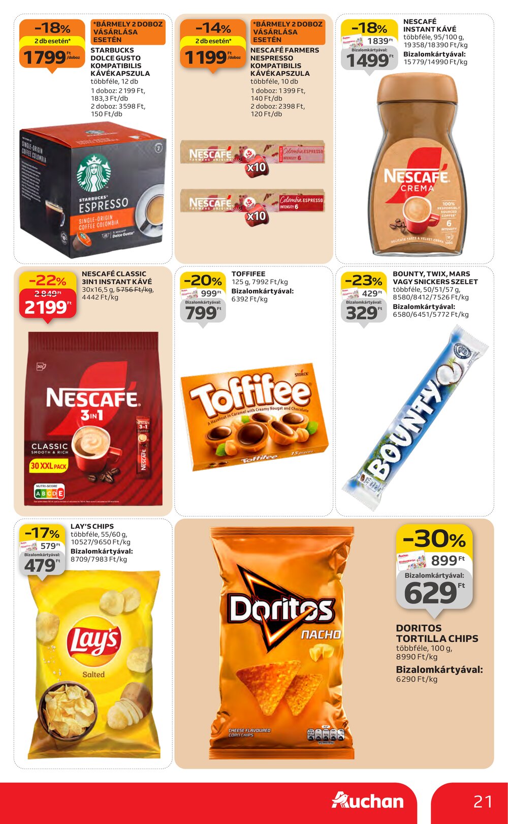Auchan akciós újság 2026.01.22-től - 21. oldal.