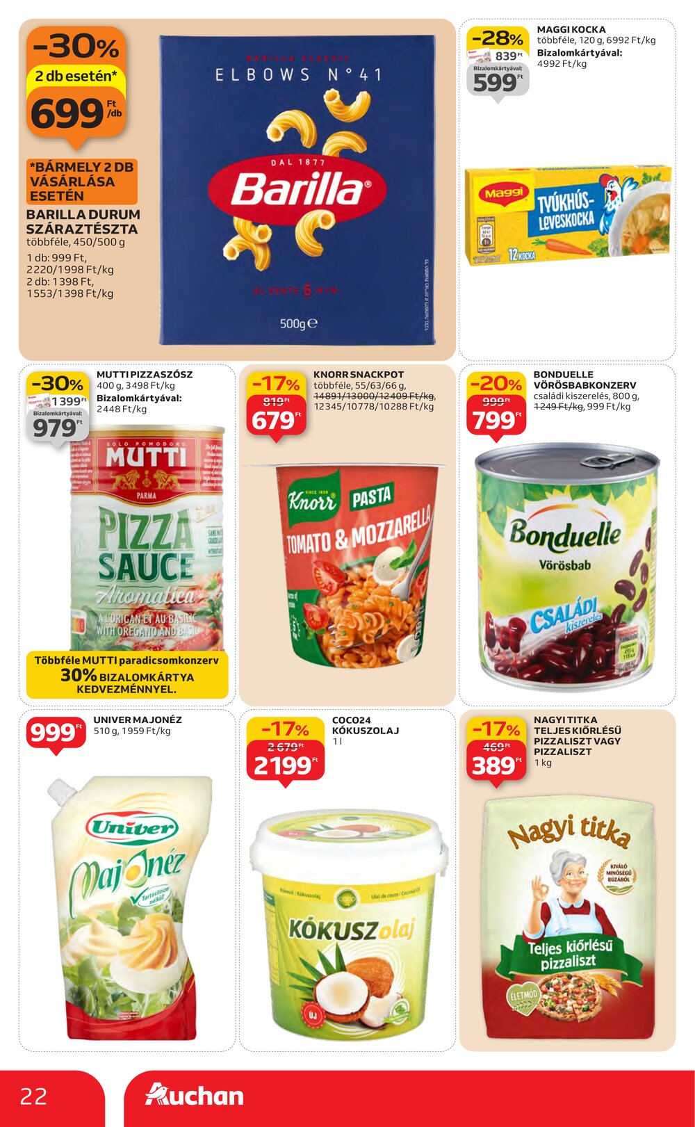 Auchan akciós újság 2026.01.22-től - 22. oldal.