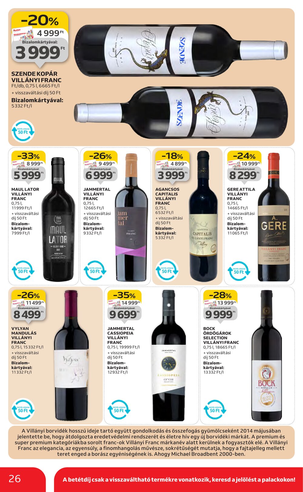 Auchan akciós újság 2026.01.22-től - 26. oldal.